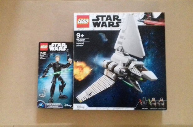 A Jedi visszatr bontatlan Star Wars LEGO 75110 Luke + 75302 Fox.rban