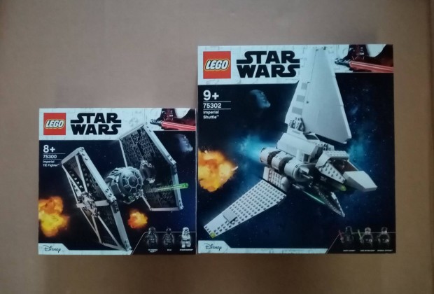 A Jedi visszatr bontatlan Star Wars LEGO 75300 TIE + 75302 Fox.azrba