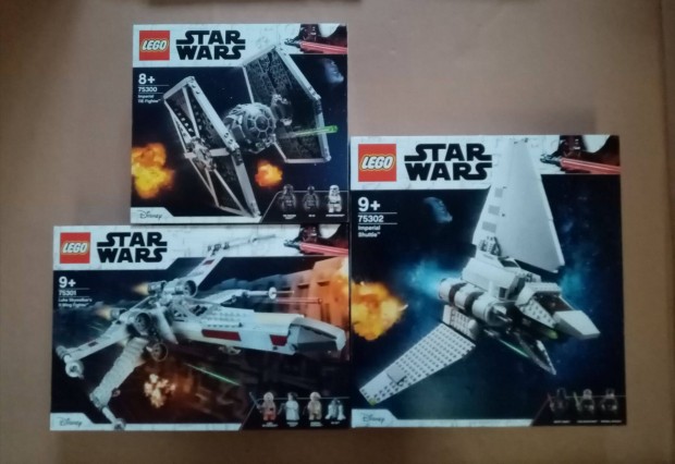 A Jedi visszatr bontatlan Star Wars LEGO 75300 + 75301 + 75302 Foxrb