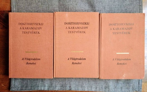 A Karamazov testvrek I-III. Fjodor Mihajlovics Dosztojevszkij