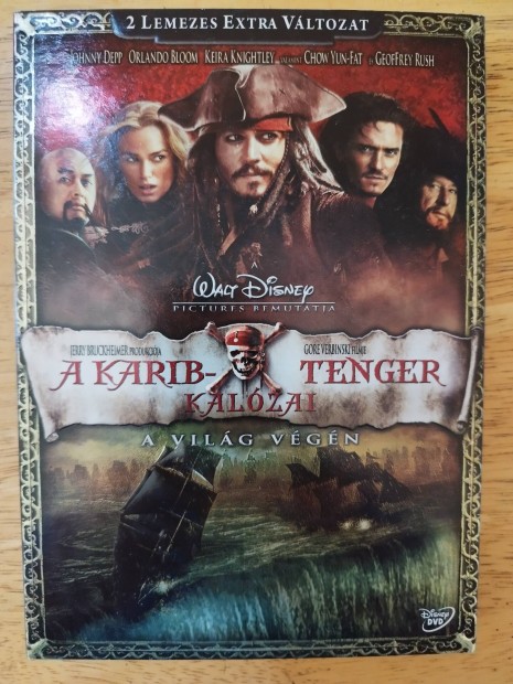A Karib-tenger kalzai 3 duplalemezes jszer dvd Johnny Depp 