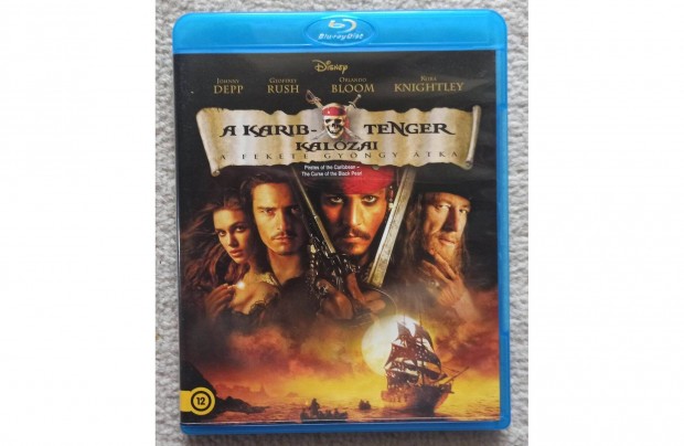 A Karib-tenger kalózai A fekete gyöngy átka blu-ray blu ray film