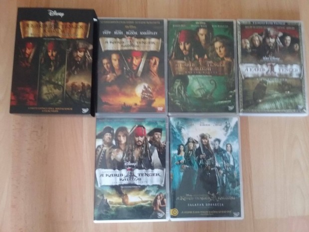 A Karib-tenger kalzai a teljes 5 rszes dvd gyjtemny. Szinkronizlt