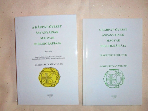 A Krpt-vezet svnyainak magyar bibliogrfija I-II