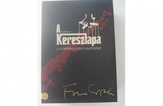 A Keresztapa trilgia - A Coppola-fle vltozat (3 DVD, j, bontatlan)