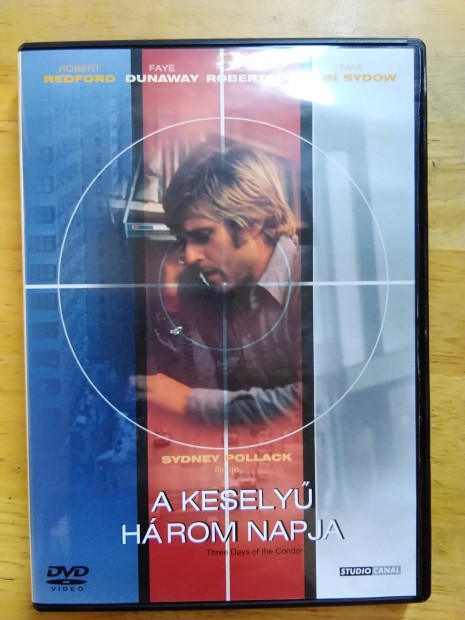 A Keselyű három napja dvd Robert Redford