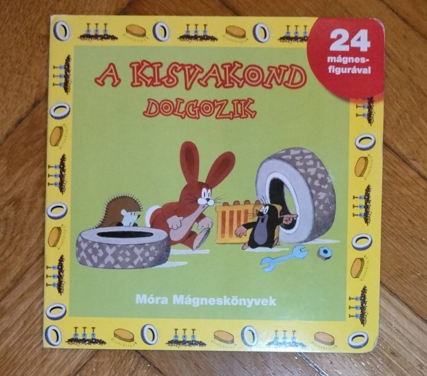 A Kisvakond dolgozik Mágneses könyvek Leporello