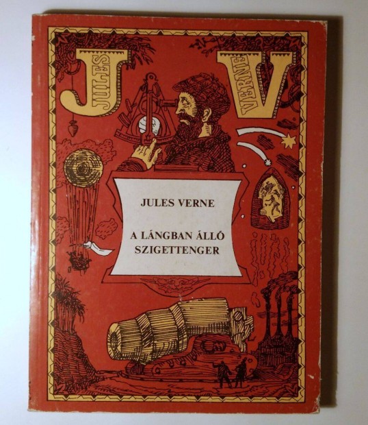 A Lngban ll Szigettenger (Jules Verne) 1983 (8kp+tartalom)