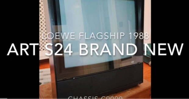 A Loewe 1988-as els digitlis TV-je elad