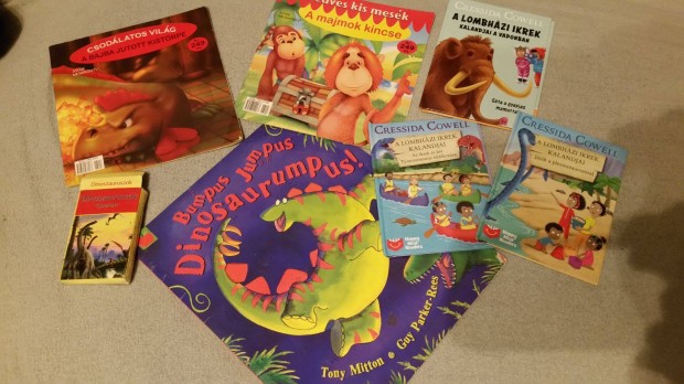 A Lombhzi ikrek kalandjai + Dinoszaurusz krtya +ajndk knyvek, DVD