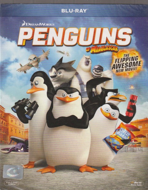 A Madagaszkr pingvinjei: A film Blu-Ray
