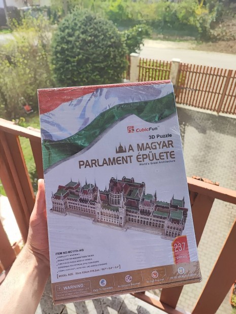 A Magyar Parlament plete 3D Puzzle 