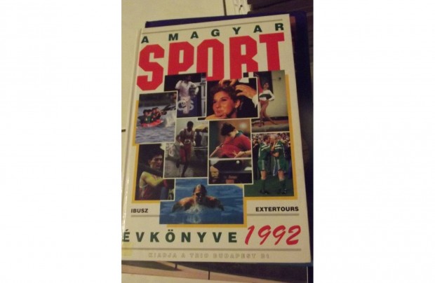 A Magyar Sport vknyve 1992 sport vknyv 92