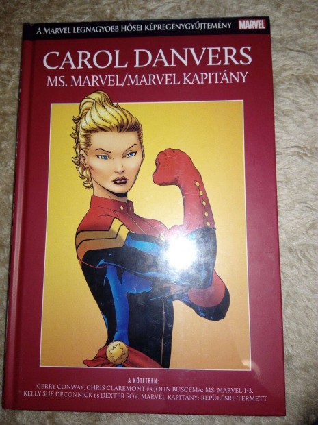 A Marvel legnagyobb hsei 30. ktet: Carol Danvers: Marvel Kapitny!