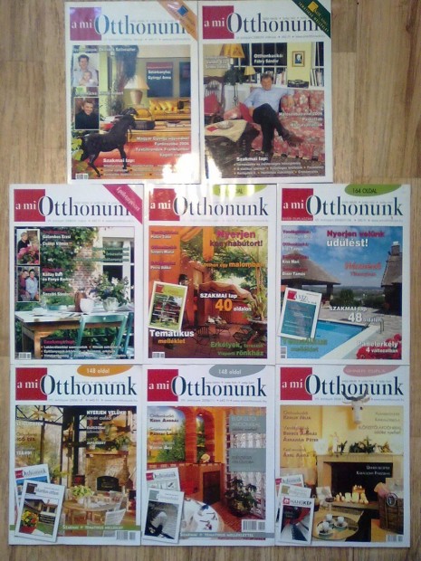 A Mi Otthonunk + Lakáskultúra + IKEA katalógus (egy csomagban)