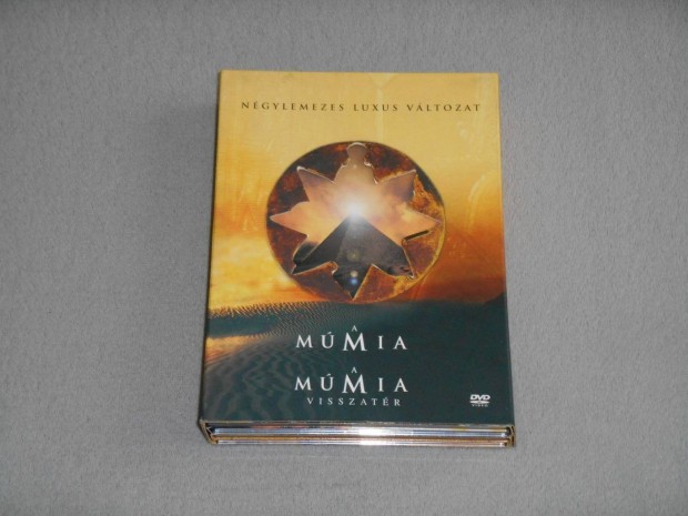 A Mmia + A Mmia visszatr Ngylemezes Luxus Vltozat DVD Film Ritka!