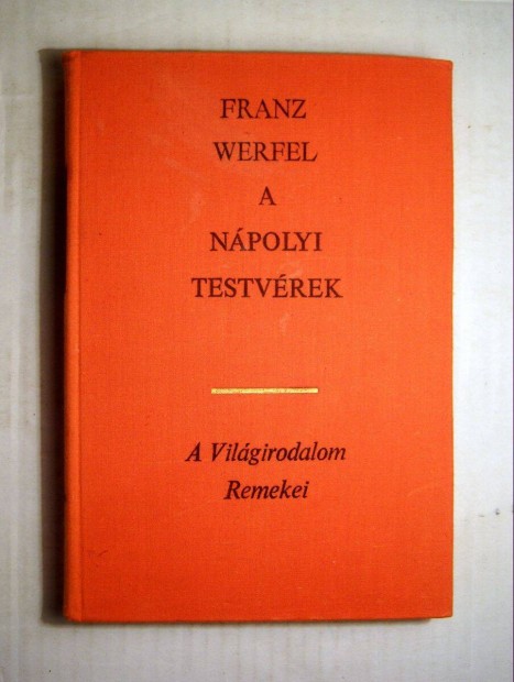 A Npolyi Testvrek (Franz Werfel) 1972 (foltmentes) 5kp+tartalom