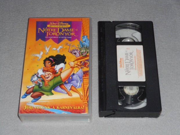 A Notre Dame-i toronyr - Disney VHS kazetta videkazetta