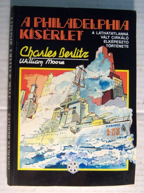 A Philadelphia Ksrlet (Charles Berlitz) 1991 (viseltes) 6kp+tartalo