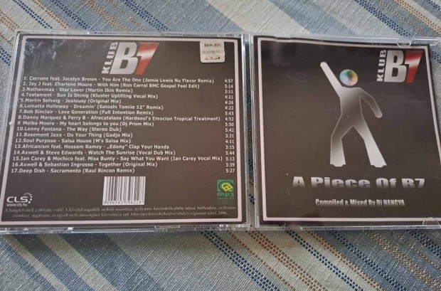 A Piece of B7 - DJ Hangya CD