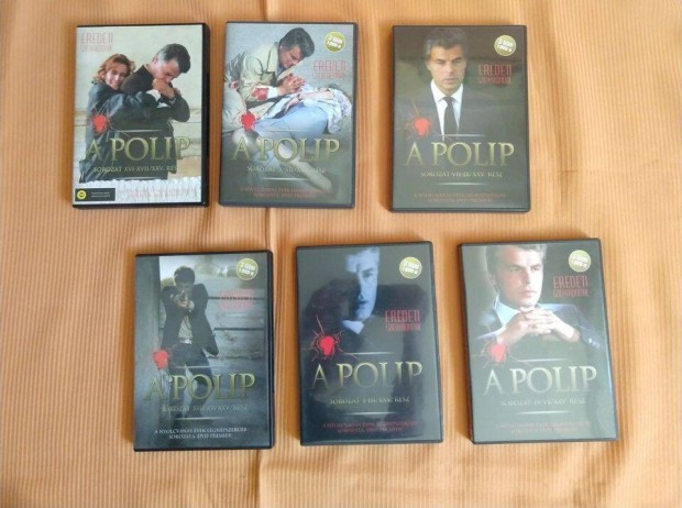 A Polip c. sorozatbl 6 db DVD, sszesen 17 rsz