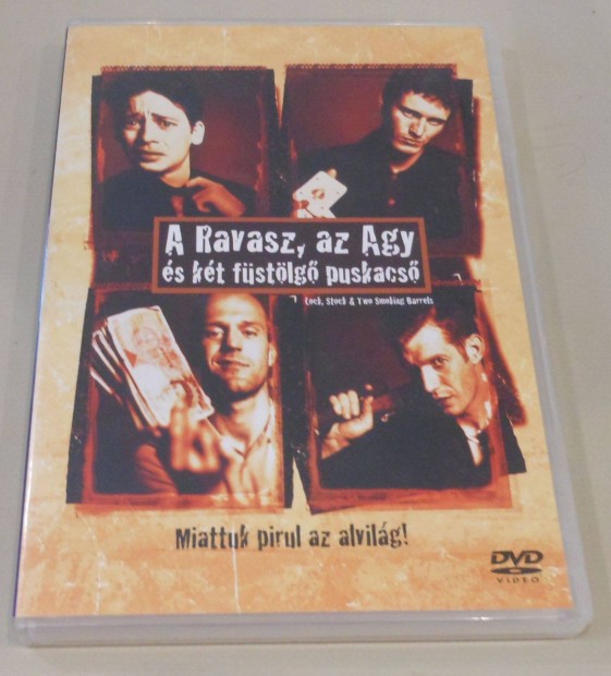 A Ravasz, az Agy s a kt fstlg puskacs DVD