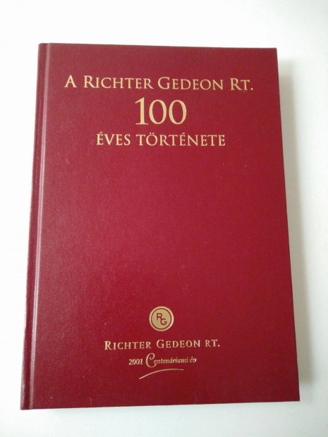 A Richter Gedeon Rt. 100 ves trtnete