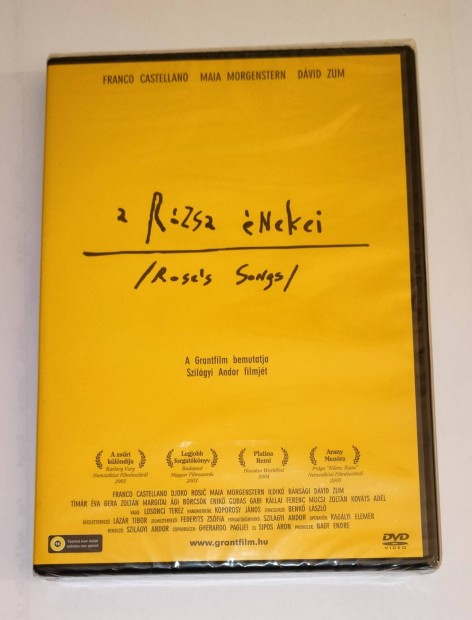 A Rzsa nekei dvd bontatlan Szilgyi Andor filmje
