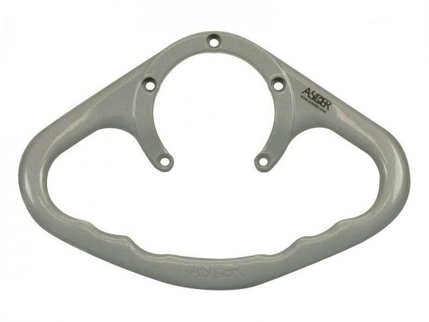 A-SIDER tank markolat 5 csavarral ezst Kawasaki Z1000-hez