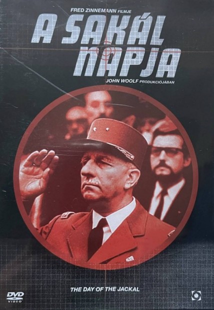 A Sakál Napja - Eredeti DVD - Igazi Ritkaság!