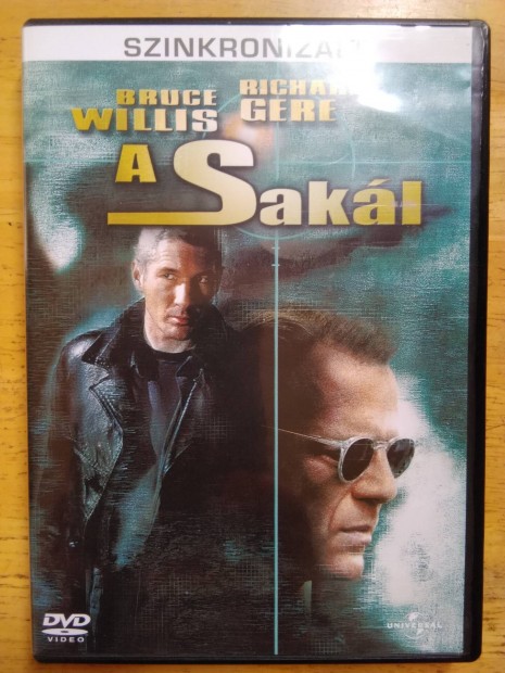 A Sakál dvd Bruce Willis - Richard Gere Szinkronizált változat