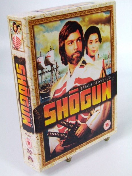 A Sgun (5 DVD) mini sorozat - Nagyon Ritka digibook John Blackthorne