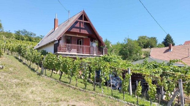 A Somló hegy somlóvásárhelyi oldalán igényes, lakhatásra alkalmas, pan