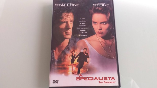 A Specialista akciófilm DVD-Sylvester Stallone