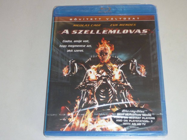 A Szellemlovas - bvtett vltozat blu-ray film