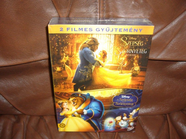 A Szpsg s a Szrnyeteg . 2 dvd filmes dszdoboz ! Walt Disney
