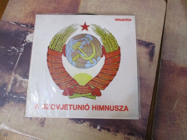A Szovjetuni himnusza kis bakelit hanglemez elad