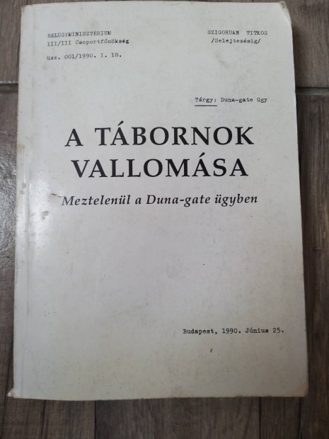 A Tbornok vallomsa- Meztelenl a Duna-gate gyben