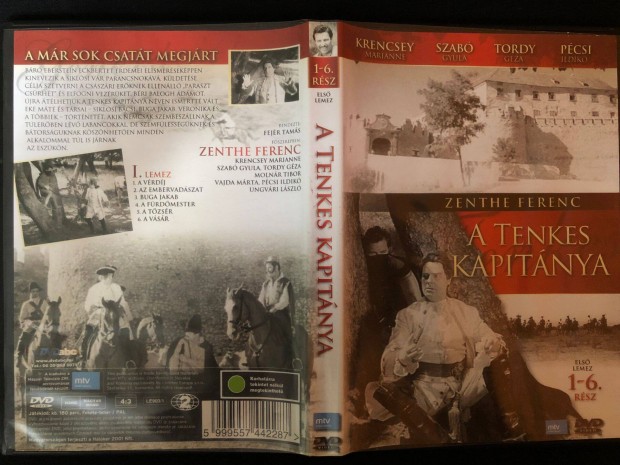 A Tenkes kapitnya (karcmentes, Zenthe Ferenc) DVD