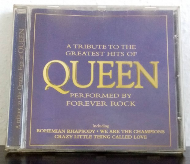 A Tribute To The Greatest Hits Of Queen - CD-album elad 