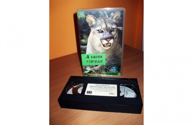 A Vadon figyelve ,VHS Vide kazetta!