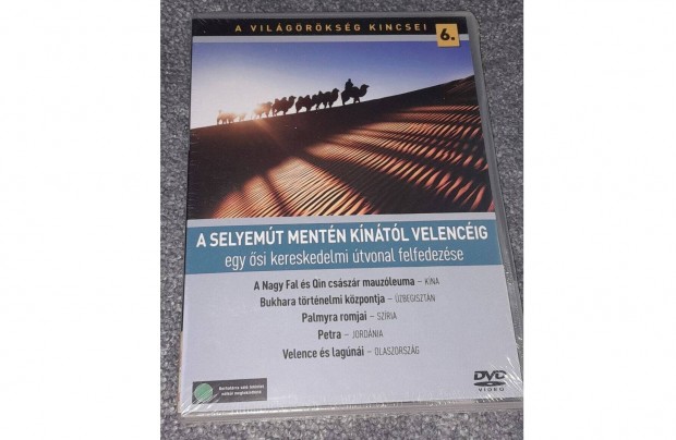 A Világörökség kincsei 6. - A selyemút mentén Kínától velencéig DVD Új