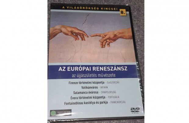 A Világörökség kincsei 8. - Az európai reneszánsz DVD Új, fóliás, szin