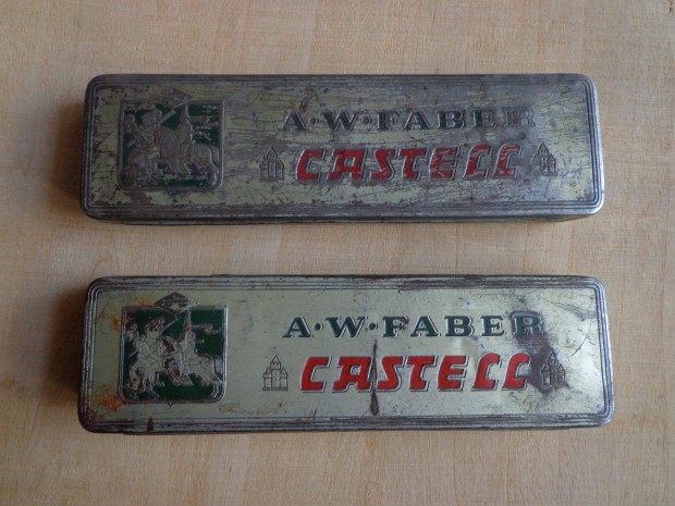 A.W,Faber Castell fm dobozok