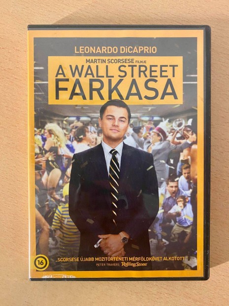 A Wall Street farkasa - Leonardo Dicaprio DVD film