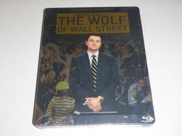 A Wall Street farkasa - limitlt, fmdobozos vlt. (steelbook)blu-ray"