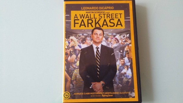 A Wall street farkasa DVD film-Leonardo D.Caprio