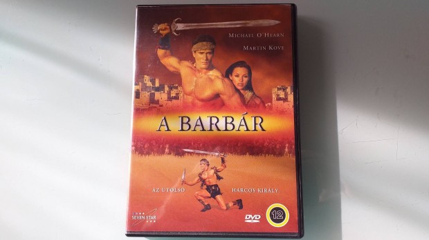 A barbr kalandfilm DVD -Michael O'hearn