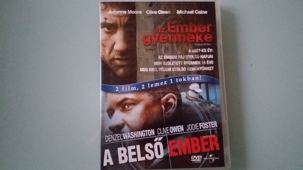 A bels ember /Az ember gyermeke 2 DVD film 1 tokban