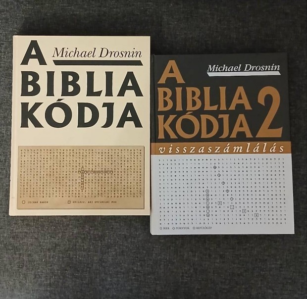 A biblia kdja I-II. rgi knyv, knyvcsomag